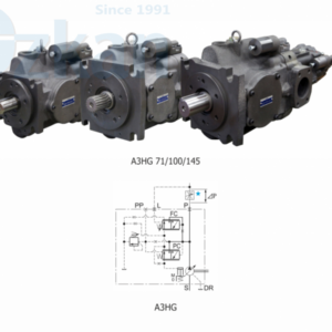 Yuken - A3HG Serisi - Değişken Deplasmanlı Pistonlu Pompalar